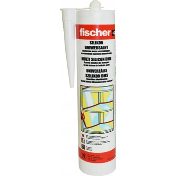 stavební silikon Fischer 79518 Silikon univerzální bezbarvý 300 ml