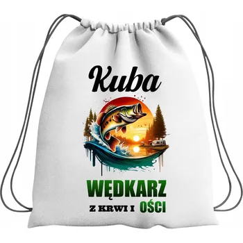 Školní batoh Batoh Školní taška pro rybáře Ryby na boty WF Obuv s nápisem Potisk