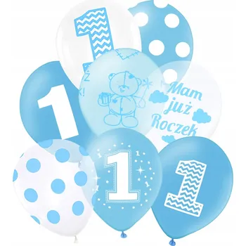 Balónek SADA BALÓNKŮ NA ROK BALÓNKY 1. NAROZENINY CHLAPCE