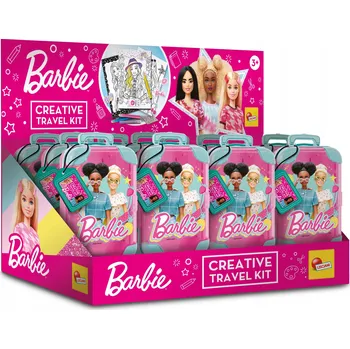 kreativní sada Barbie Kreativní kufřík - Lisciani