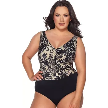 Dámské plavky Jednodílné dámské plavky SKJ-51 MOCCA - Ava 80G