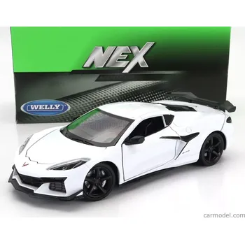 autíčko Welly Chevrolet Corvette Z06 2023 1:24 Bílá