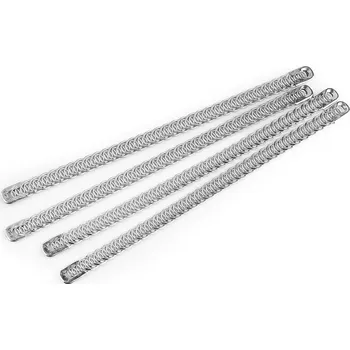 Výztuž do korzetu šíře 9 mm délka 20 cm stříbrná 2 ks