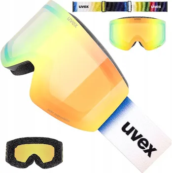 Sjezdové lyžování Lyžařské brýle UVEX Provoqe FM black CYLINDRICKÉ sklo Green Revo S1