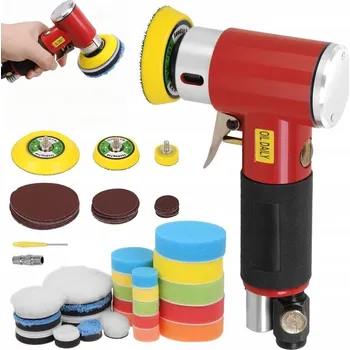 leštička Pneumatická lešticí bruska Houbičky Futra Filce – SET