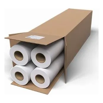 Plotrový papír HP 610/45.7/Bright White Inkjet Paper, matný, 24", A6DE5A, 90 g/m2, papír, 610mmx45.7m, bílý, pro inkoustové tiskárny, role, unive