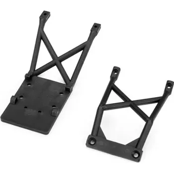 RC náhradní díl Traxxas kryt šasi černý