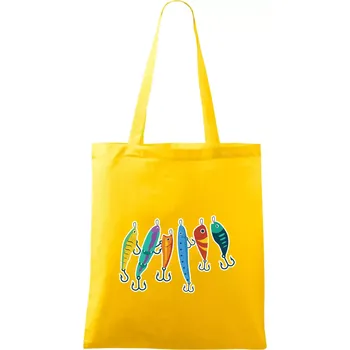 Rybářské návnady - Taška bavlněná - 42 x 38 cm ( Žlutá )