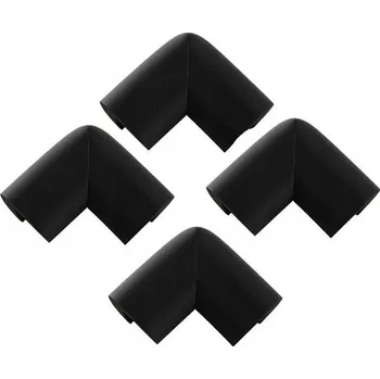 Obraz OCHRANNÉ ROHY PĚNOVÉ NA ROHY NÁBYTKU 4 KS ČERNÉ