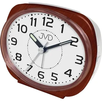 Budík Analogový budík JVD SRP001.4 s plynulým chodem