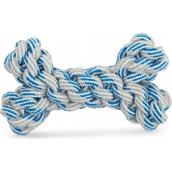 Hračka pro psa Přetahovadlo pro psa Barry King hračka s provazem pro psa KOST 17 cm.