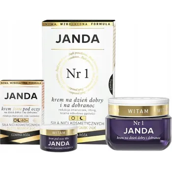 Péče o oční okolí Janda Kosmetické nitě krém Č.1 + forte pod oči 60+ redukce vrásek