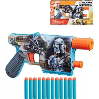 Dětská zbraň HASBRO NERF Star Wars The Mandalorian pistole set blaster + 12 šipek | 829422
