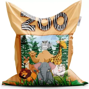 Sedací pytel Sablio Sedací vak Classic Zoo - 150x100 cm