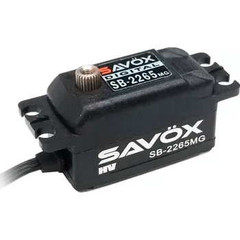 RC náhradní díl SAVOX SB-2265MG BRUSHLESS HiVolt digitální servo - LOW PROFILE (17kg-0,07s/60°)