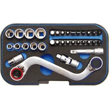 Klíč Očkové klíče 5 ÷ 13 mm BGS102242 "S" profil. Sada 34 dílů (BGS102242) (klíč očkový ráčnový, &quot;S&quot; profil, sada 34 dílů)