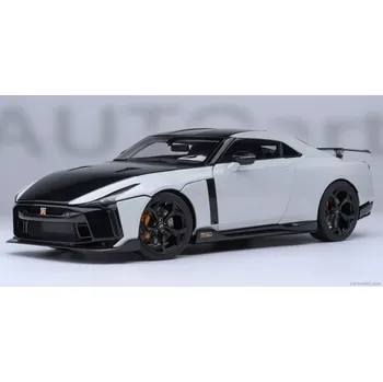 autíčko Autoart Nissan Gt-r50 By Italdesign 2021 1:18 Bílá Se Setkala S Černou