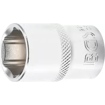 Nástrčná hlavice šestihranná 12,5 mm (1/2“) 18 mm (BGS1022918) (Nástrčná hlavice šestihranná 12,5 mm (1/2") s průměrem 18 mm je určena pro práci s ráčnou a šroubováním šroubů i matic. Robustní konstrukce zajišťuje dlouhou životnost při běžném používá
