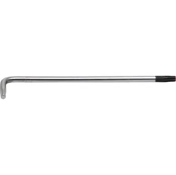 Dílna Zástrčný klíč T-profil T10 BGS100794-T10 velmi dlouhý (pro Torx) s otvorem/bez otvoru (BGS100794-T10) (zástrčný klíč, T-profil (Torx Plus), s otvorem pro pojistný kolík, extra dlouhý)