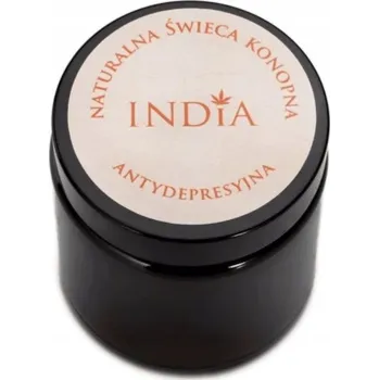 Svíčka Sójová vonná svíčka antidepresivní India Cosmetics 1 ks