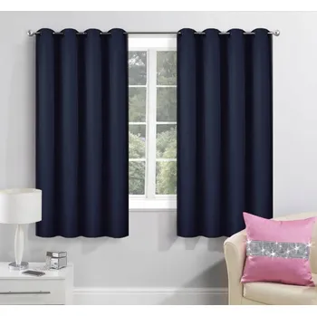 Obraz Závěs polozatemňovací s kroužky 145 cm x 160 cm