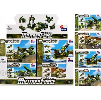 ostatní stavebnice ND17_ZB-137796 Stavební Stavebnice Alleblox Milit