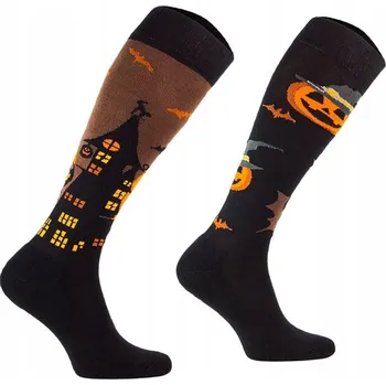 Dámské ponožky COMODO Halloweenové podkolenky (Velikost: XS)