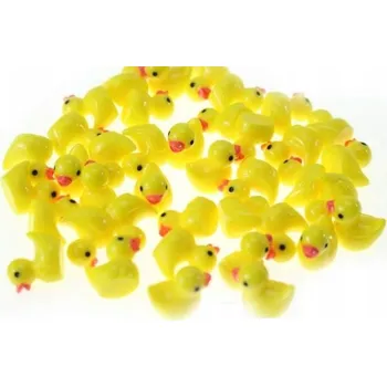 Obraz Mini figurky kachniček, dekorace do bytu, 20 kusů