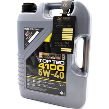 Motorový olej Liqui Moly Motorový olej TOP TEC 4100 5W40 5L