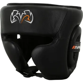 Chránič hlavy na box a bojový sport Boxerská Přilba Sparringová Rival RHG2 Hybrid - červená - M