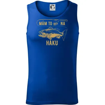 Pánské termoprádlo Mám to na háku prut a ryba - Tílko pánské Core - 2XL ( Královská modrá )