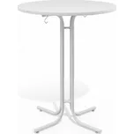 Casaria Barový stůl RAUL sklápěcí 110x80cm, bilá