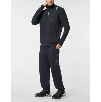 Pánská větrovka Plein Sport Outdoorová bunda 28443 Černá Active Fit S