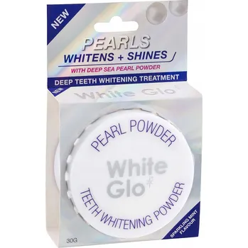 Dentální hygiena Bělící prášek na zuby White Glo Pearls Whitens + Shines Powder 30 g
