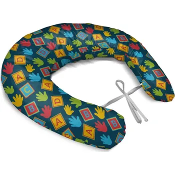 Polštář Sablio Těhotenský polštář Abeceda a ruce