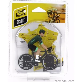 autíčko Solido Figures Ciclista - Cyclist - Maglia Verde - Green Jersey - Tour De France 2023 1:18 Zelená