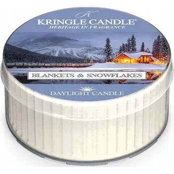 Svíčka Sójová vonná svíčka Blankets & Snowflakes Kringle Candle 1 ks