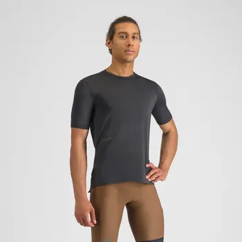 cyklistický dres SPORTFUL Cyklistické triko s krátkým rukávem - SUPERGIARA - černá XL