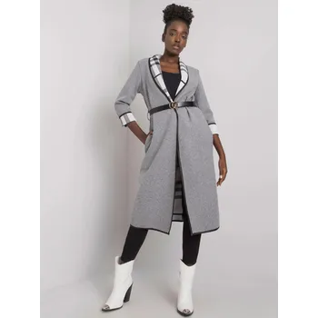 Dámský kabát Dámský kabát DHJ EN A5753.38X Šedá - FPrice šedá one size