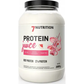 Protein 7Nutrition Protein Juice 2000g HOVĚZÍ PROTEIN HYDROLYZÁT | Červená oranžáda