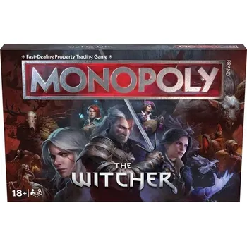 Desková hra Winning Moves Monopoly WITCHER - anglická verze