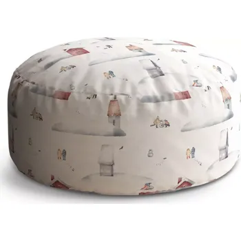 Taburet Sablio Taburet Circle Zimní radovánky: 38x48 cm