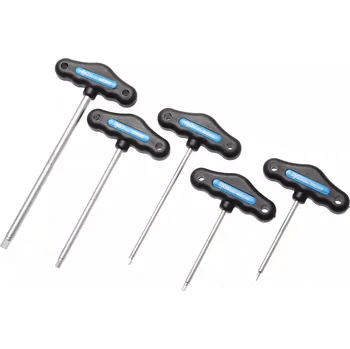 Bit Zástrčné klíče inbus 3 ÷ 8 mm s T-rukojetí. (Sada 5 dílů). BGS 773 (BGS100773) (vnitřní šestihran, 3 až 8 mm, délka 100 až 200 mm)