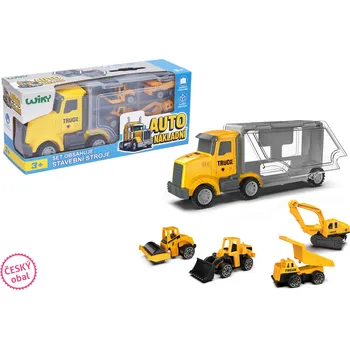 autíčko Wiky Vehicles Auto nákladní set 28 cm - český obal