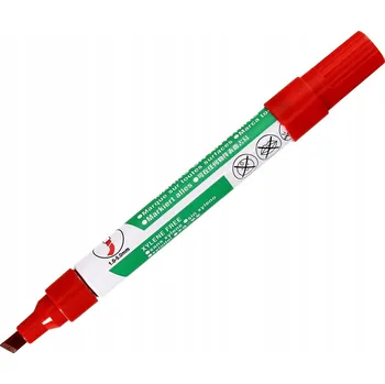 PERMANENTNÍ POPISOVAČ SEŘÍZNUTÝ UNI NO-580B ČERVENÝ