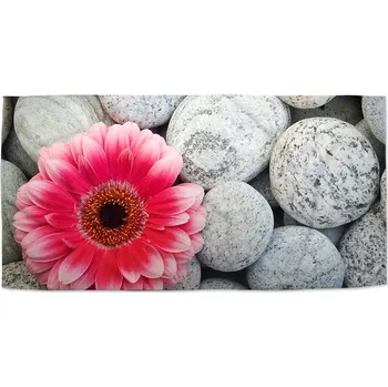 Sablio Ručník Gerbera na kamenech - 30x50 cm