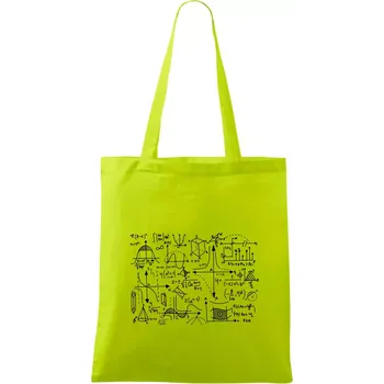 Matika na tabuli - Taška bavlněná - 42 x 38 cm ( Limetková )