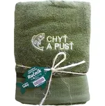 Osuška pro rybáře - Chyť a pusť 70 x 140 cm