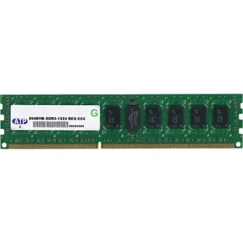 Operační paměť ATP 2GB DDR3 2Rx8 1333MHz PC3-10600R REG ECC Paměť
