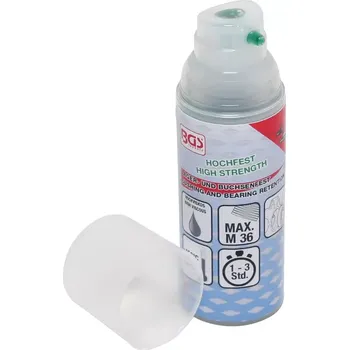 Nářadí pro automobil Přípravek pro zajištění ložisek a pouzder vysoce p (BGS1080613) (Vysoce viskózní přípravek pro zajištění ložisek a pouzder s dávkovačem s pumpičkou umožňuje přesné nanášení a pevné uchycení spojovaných částí. Balení obsahuje 50 g.)